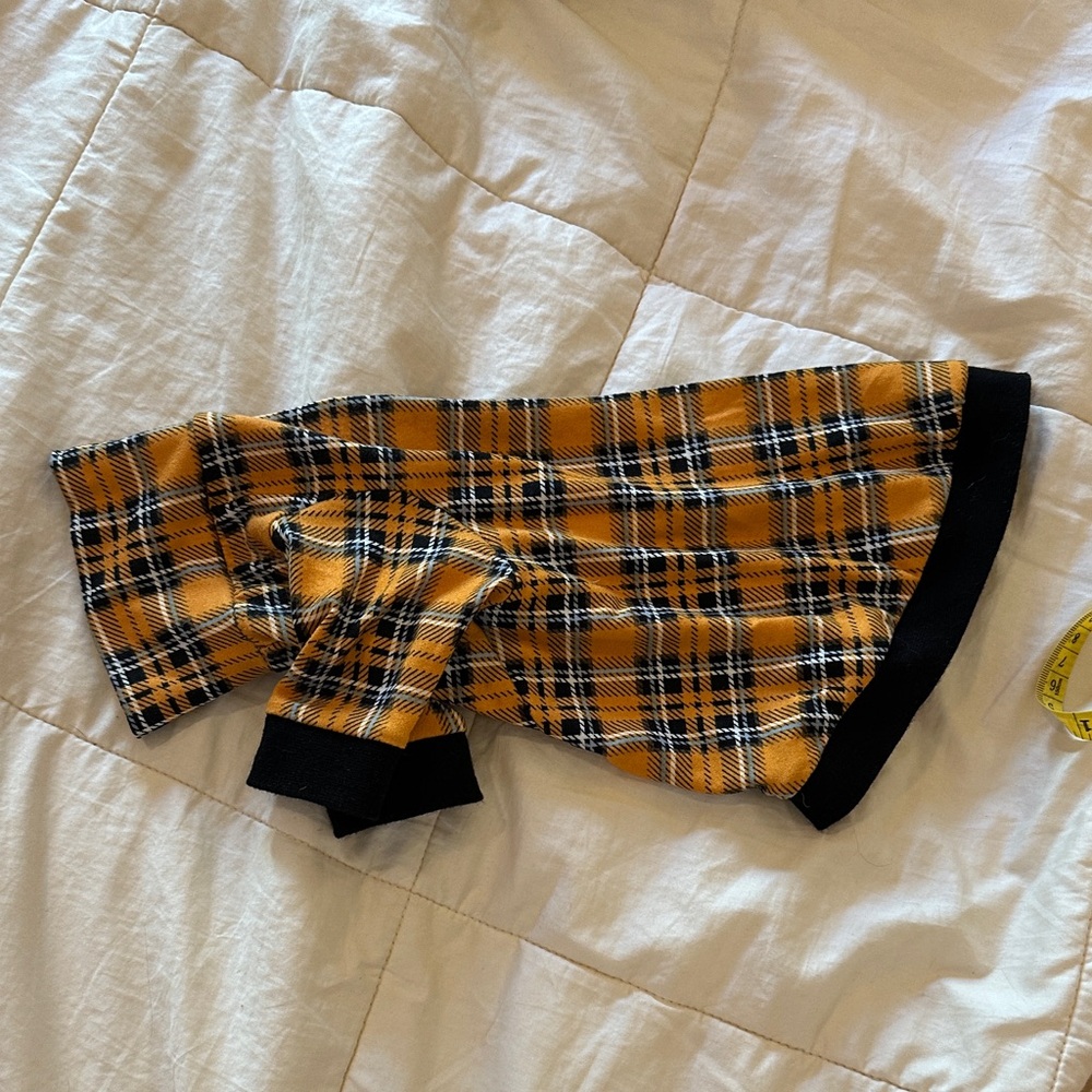 Plaid Cat/Dog Sweater